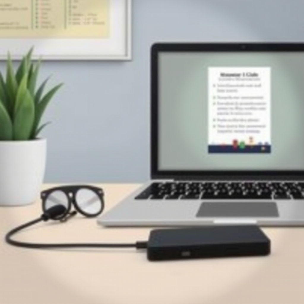 how to open an external hard drive