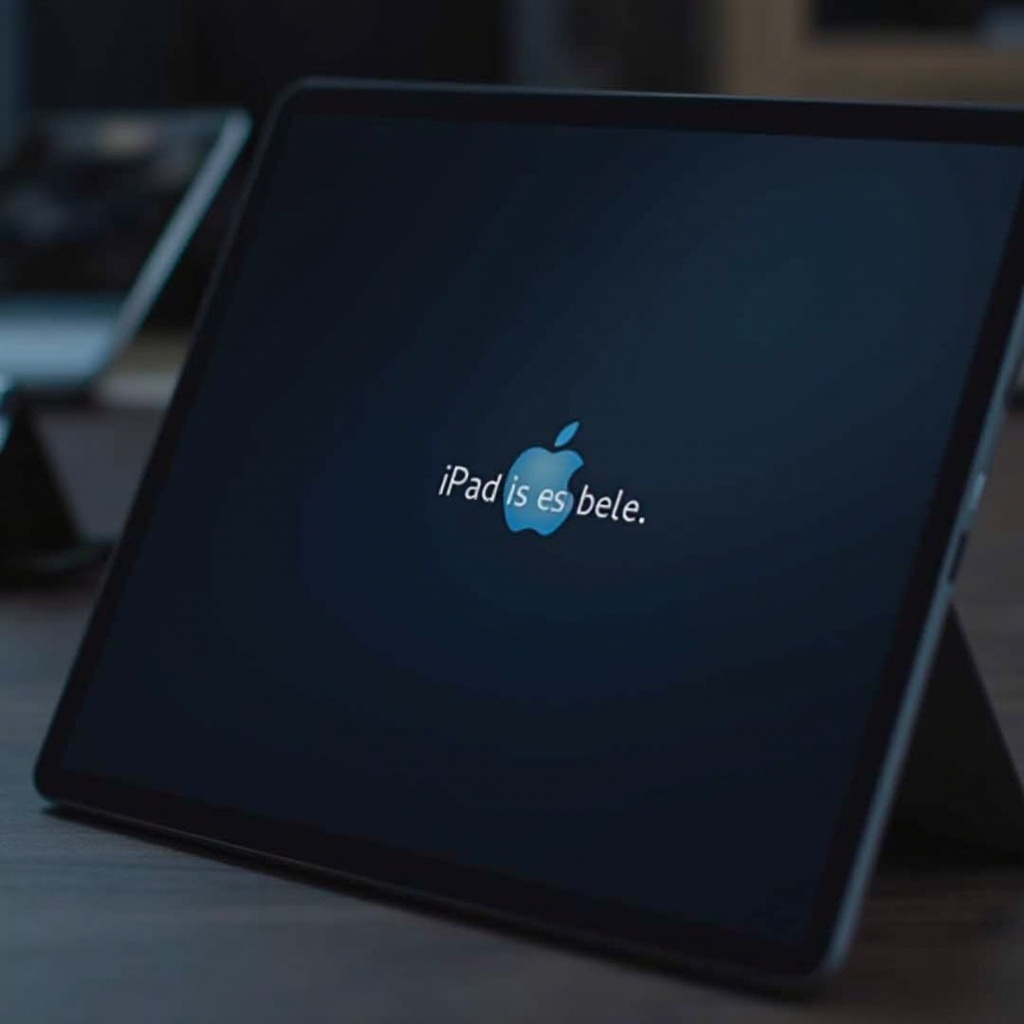 how to reset an ipad that is disabled