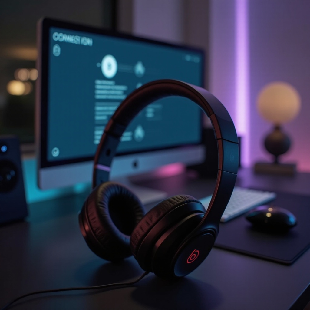 how to connect beats to computer